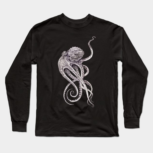 Cephalopod Long Sleeve T-Shirt by TAOJB